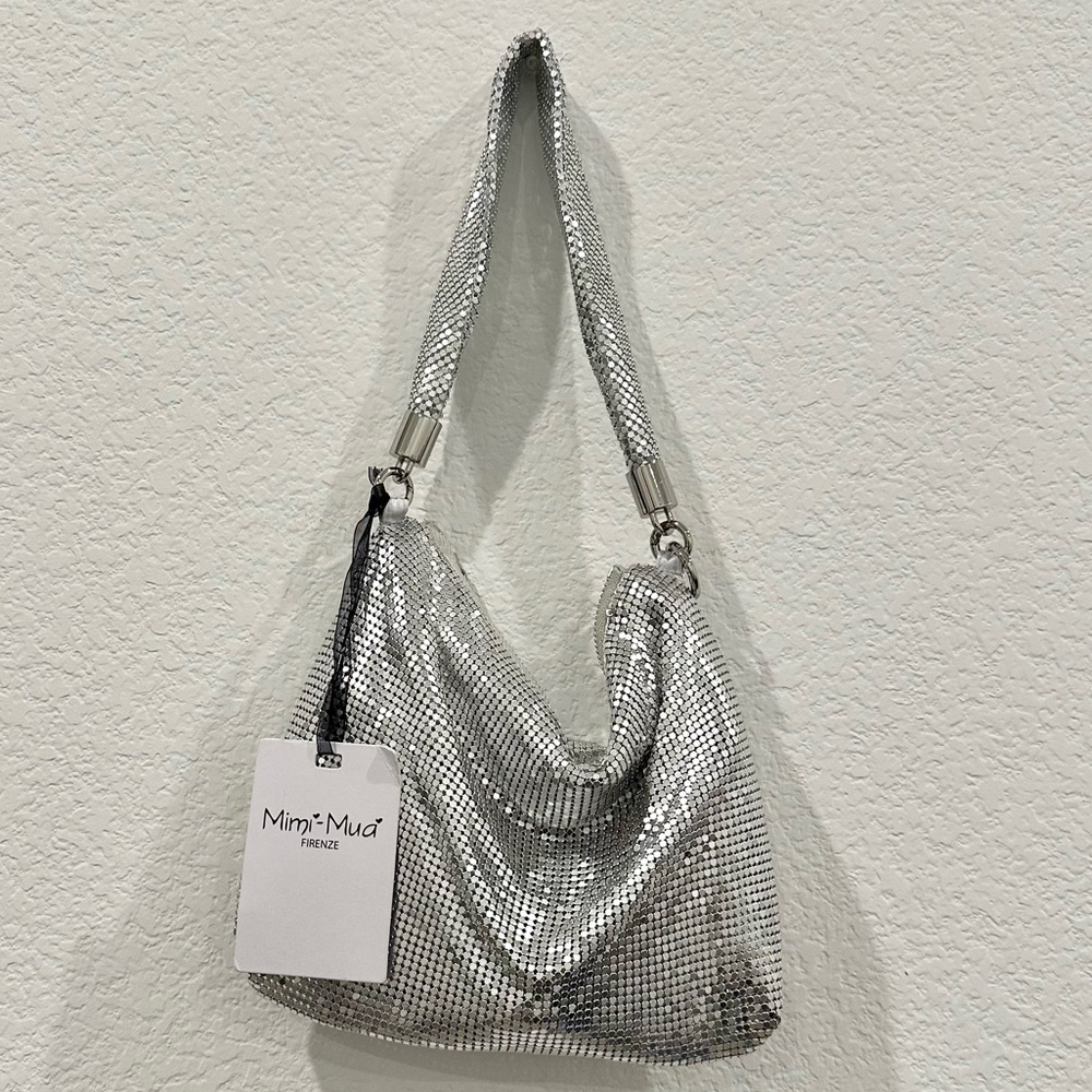 Mimi-Mua Shoulder Firenze Side Bag Purse New Excellent Condition